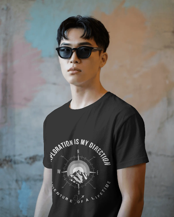 Explore Direction Unisex Stretch T-shirt